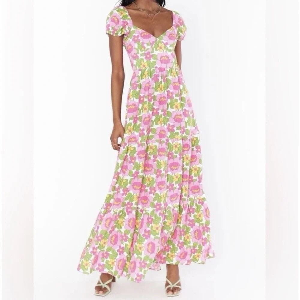 Show me you Mumu Cathy Maxi Dress